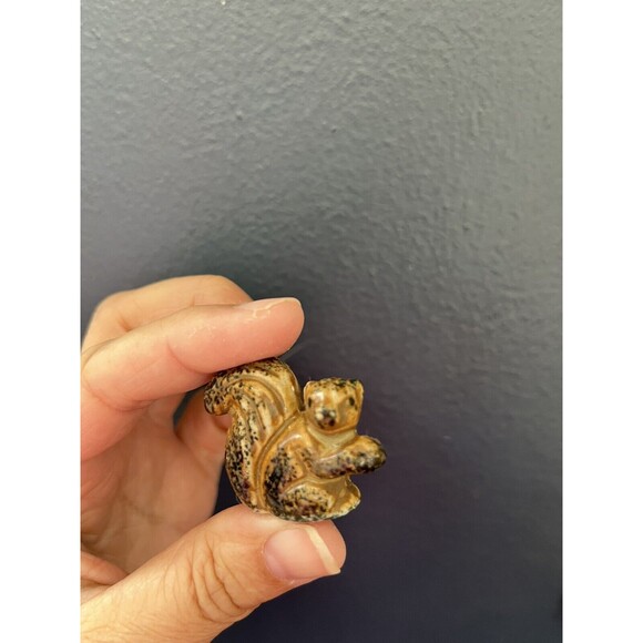 Vtg Dime Store Squirrel Figurine Japan Figure Knick Knack Display Animal Spotted - Picture 2 of 5